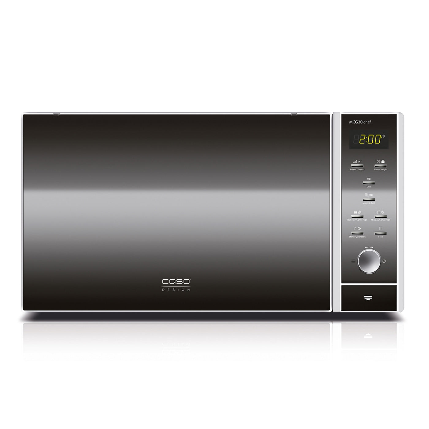CASO Design MCG 30 Chef 3-in-1 Microwave, Convection Oven & Grill