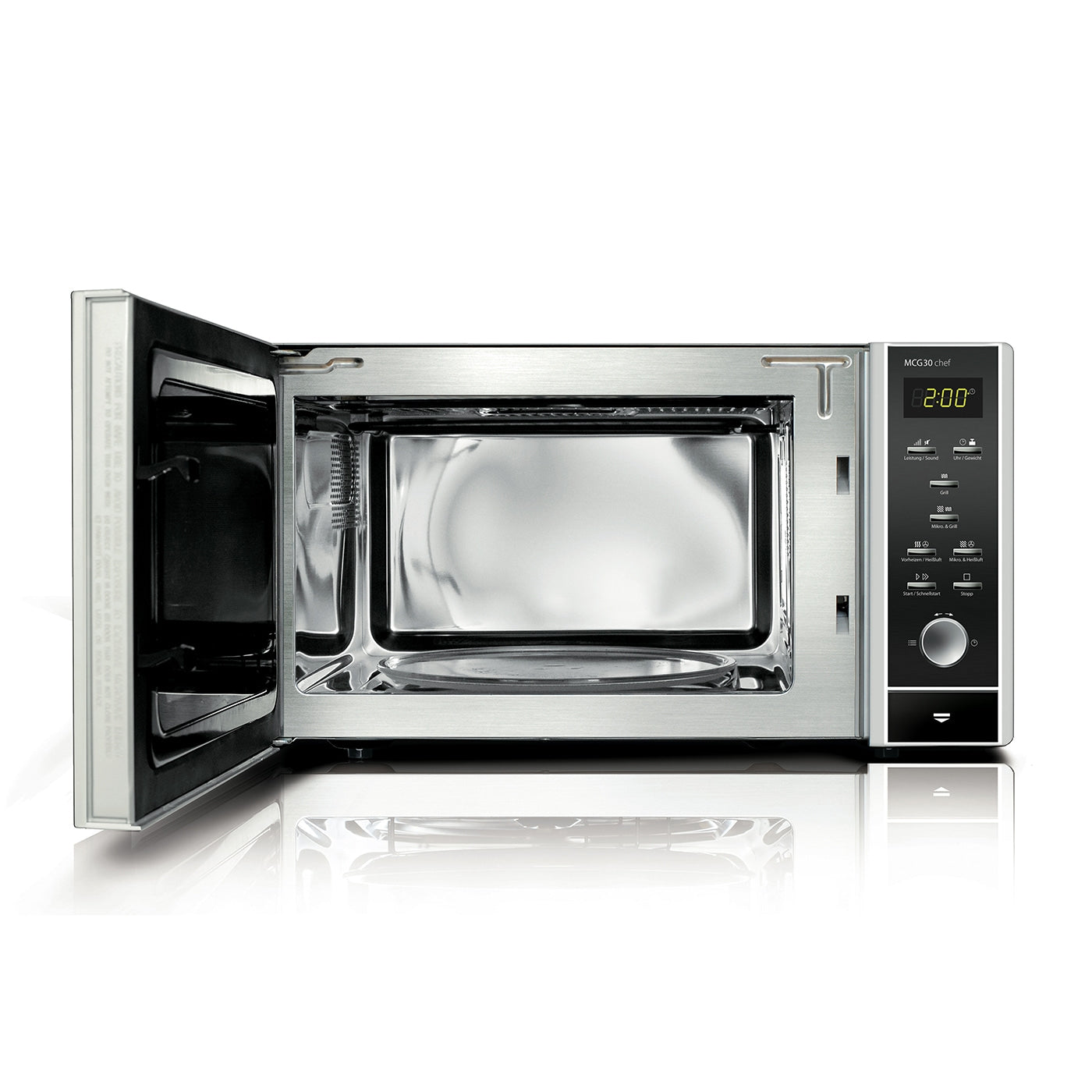 CASO Design MCG 30 Chef 3-in-1 Microwave, Convection Oven & Grill
