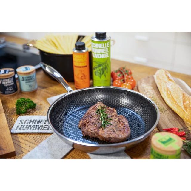 Henssler's Professional Stainless Steel Fry Pan - Triple Layer Non-stick