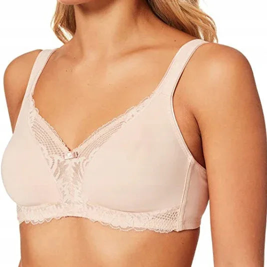 Triumph Modern Lace+Cotton 85 A Bra with Supportive underwear - Gomix Brands Outlet