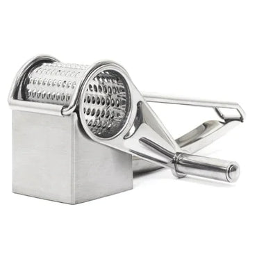 Silver Stainless Steel 20cm Crank Cheese Grater – Paris Prix - Gomix Brands Outlet