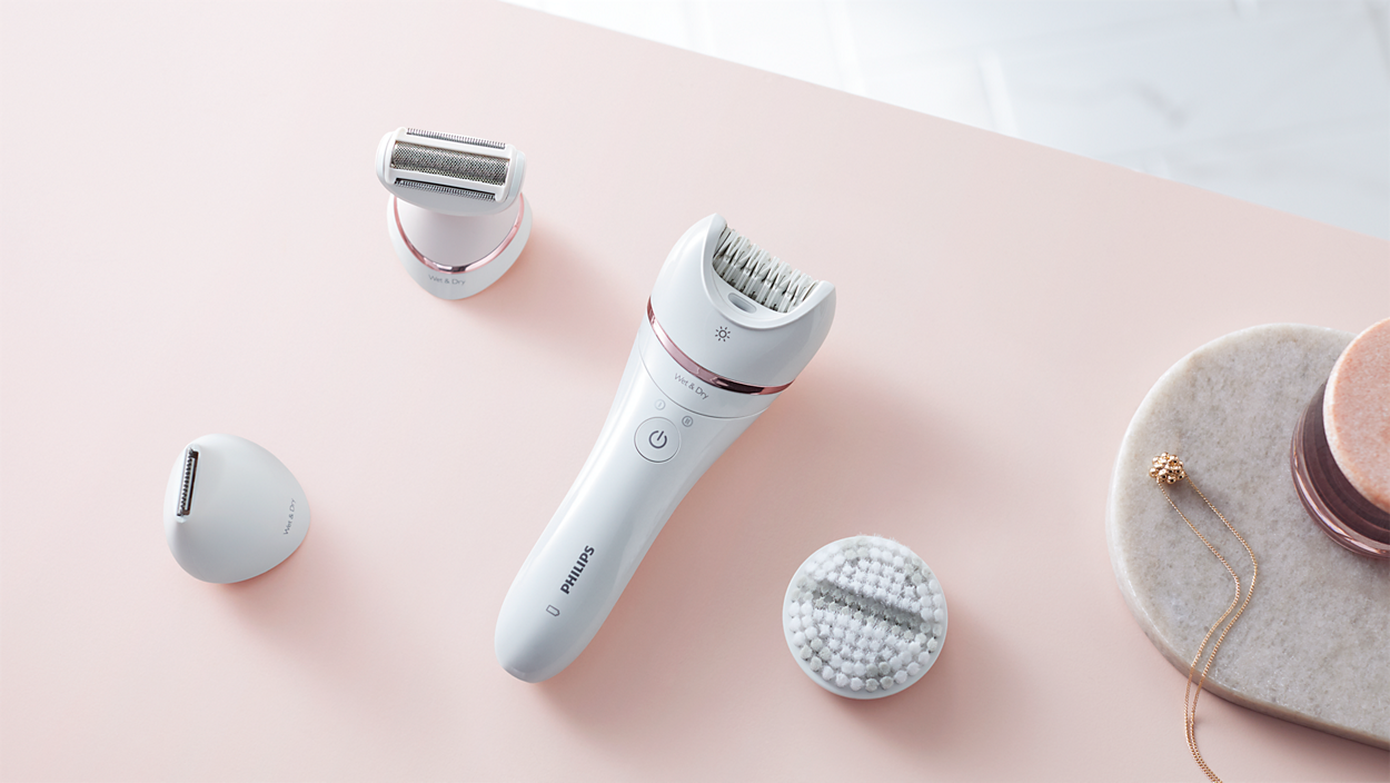 Philips Series 8000 Wet & Dry Epilator with Ceramic Tweezers