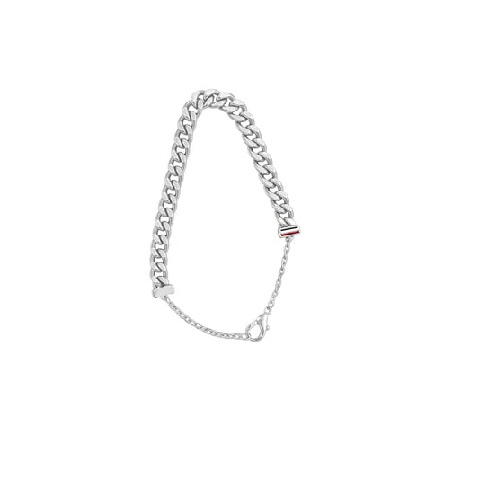 Tommy Hilfiger Men's Stainless Steel Box Chain Bracelet - Durable & Stylish - Gomix Brands Outlet