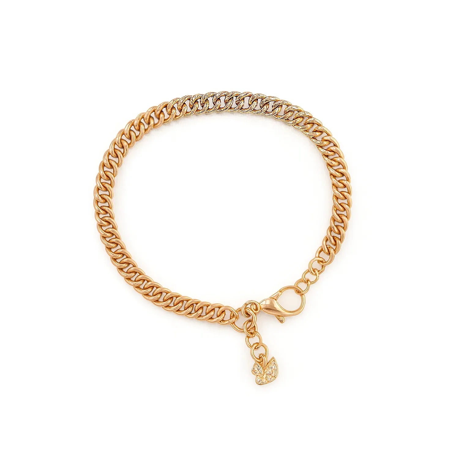Swarovski Rose Gold Snake Chain Bracelet - Gomix Brands Outlet