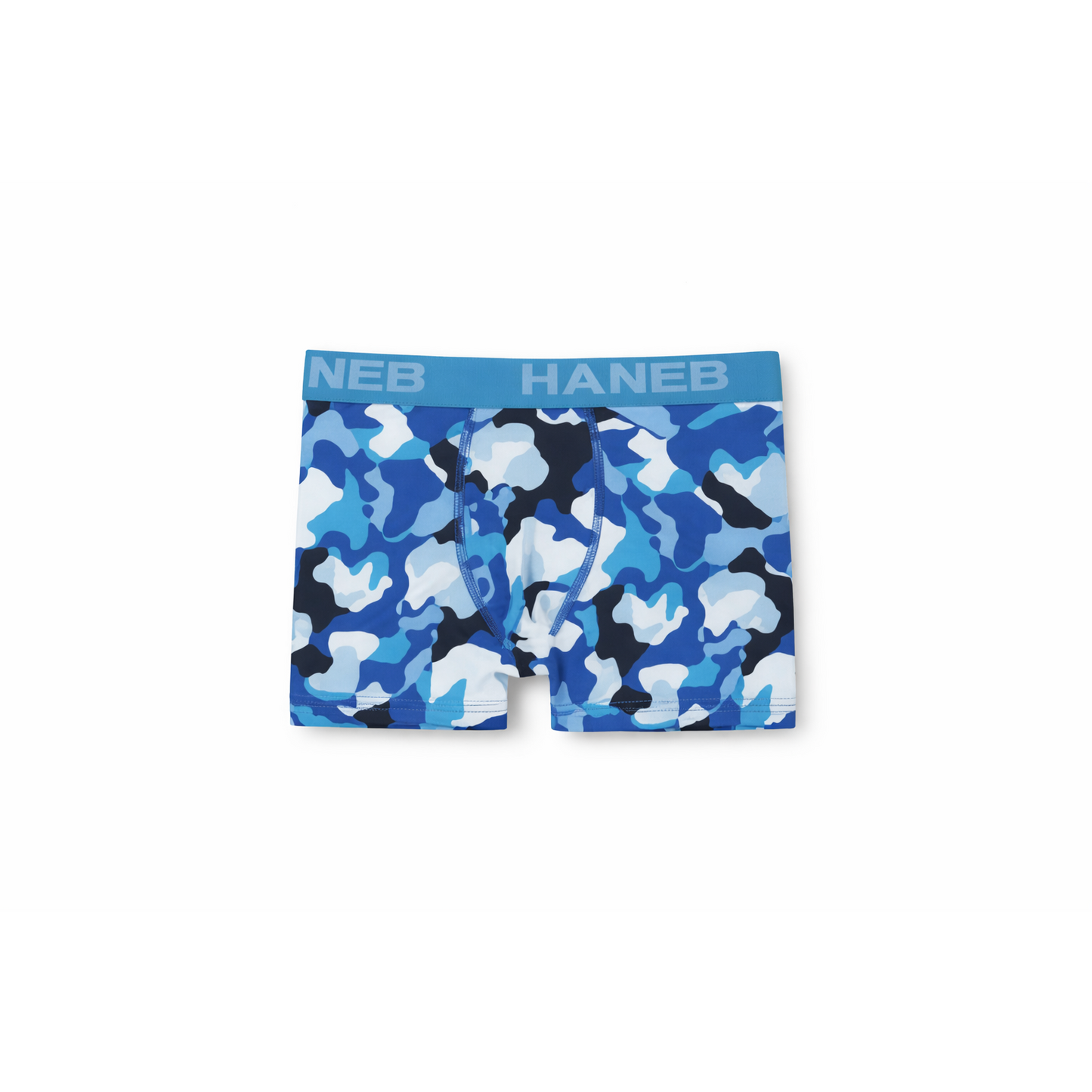 Hanes XTemp Boys' Tagless Blue Boxer Briefs