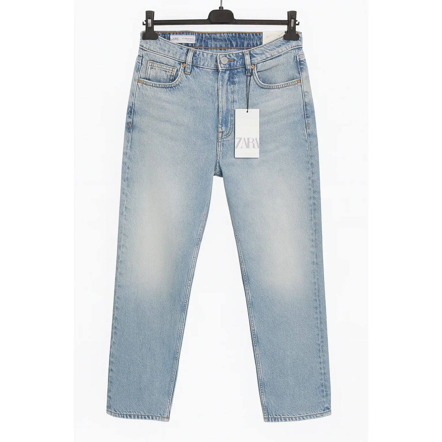 Zara Light Wash Mid Rise Jeans for Women size 38 - Gomix Brands Outlet