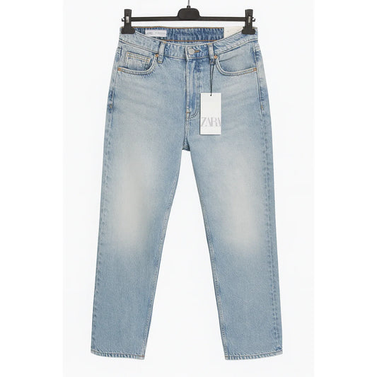 Zara Light Wash Mid Rise Jeans for Women size 38 - Gomix Brands Outlet