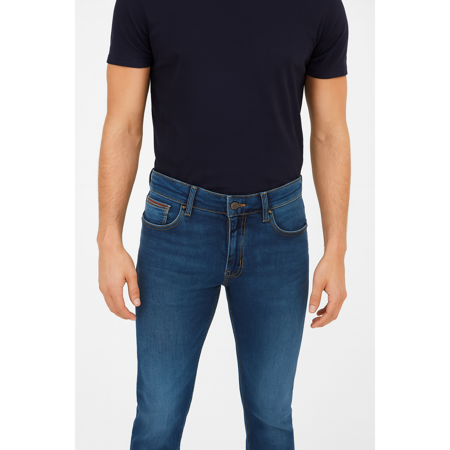 Tommy Hilfiger Men's Blue Bootcut Jeans Size 32