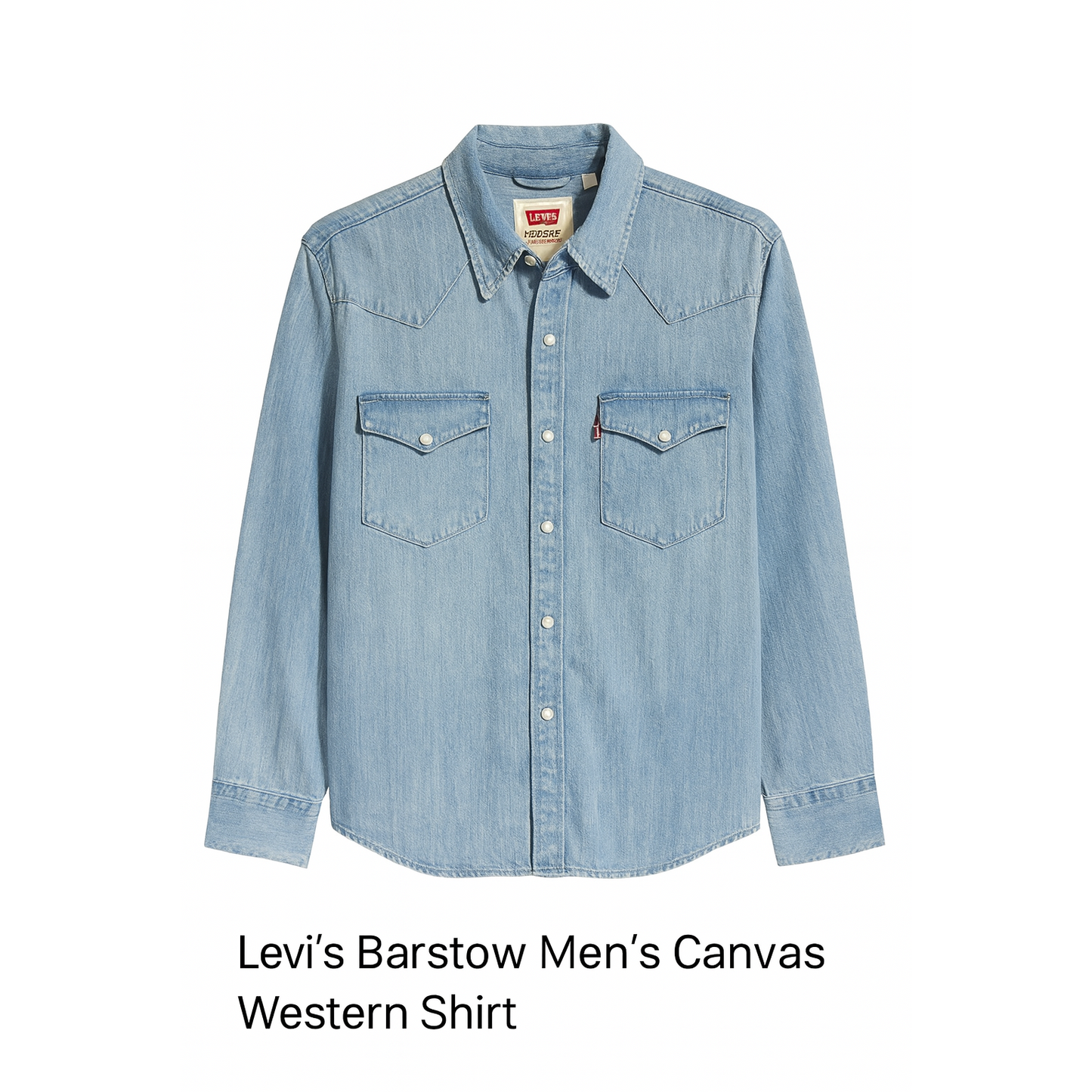 Levi's Barstow Western Shirt Men's Classic Denim Button-Front