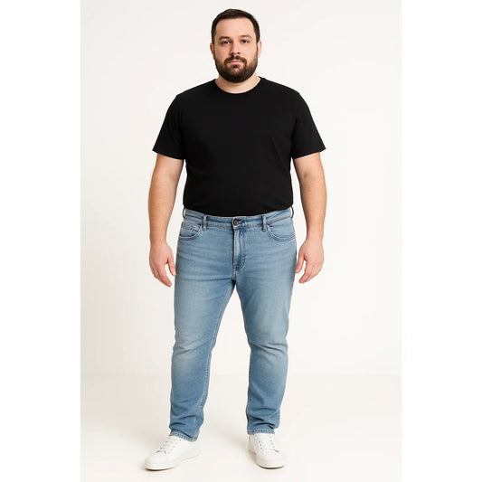 ONLY Carmakoma Light Blue Denim Jeans - Gomix Brands Outlet