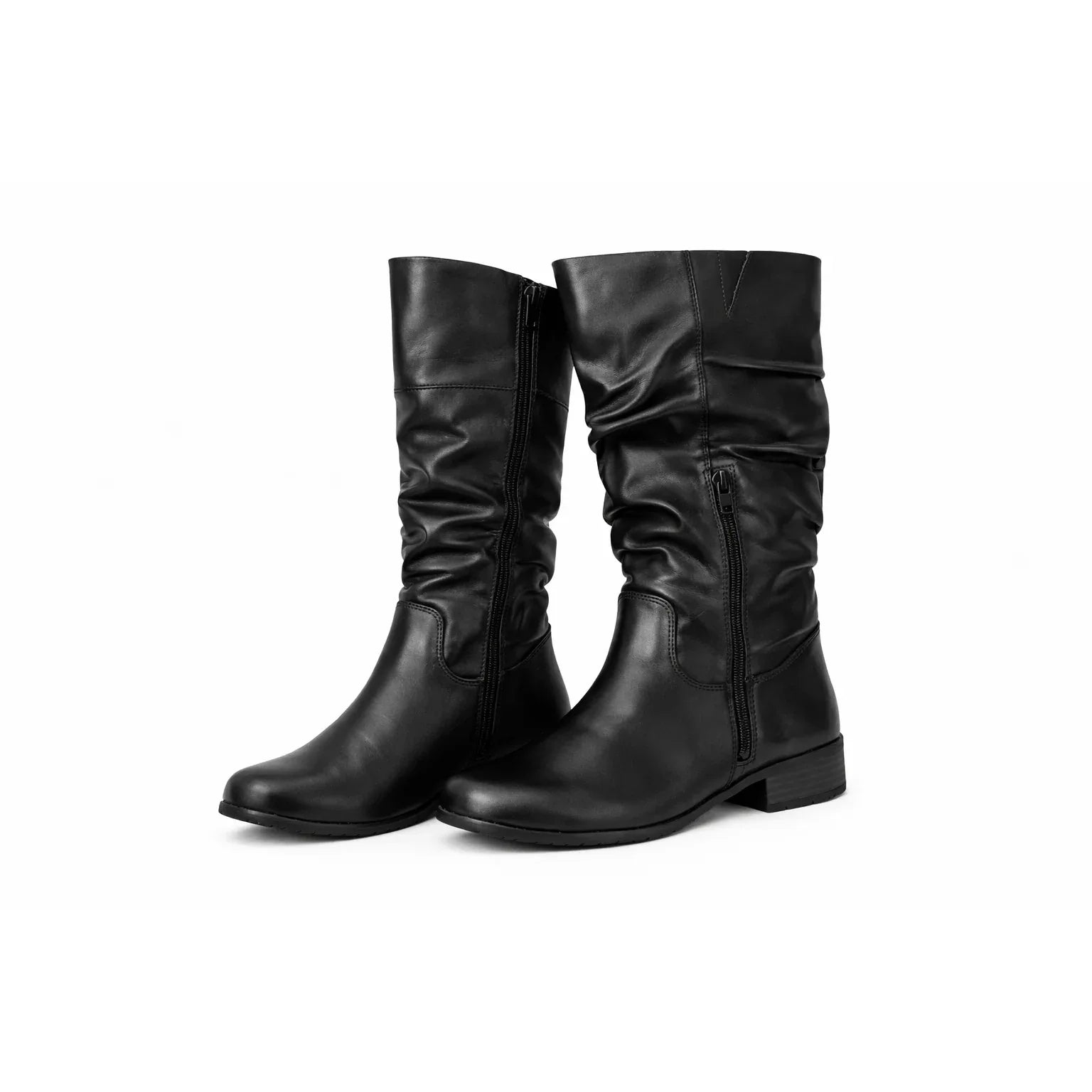 East 5th Women's Memory Foam Slouch Pull-On Boots - Gomix Brands Outlet