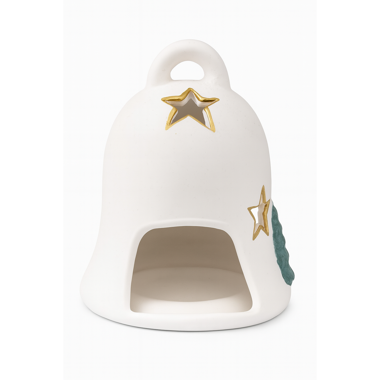 Ceramic Christmas Bell for tea light