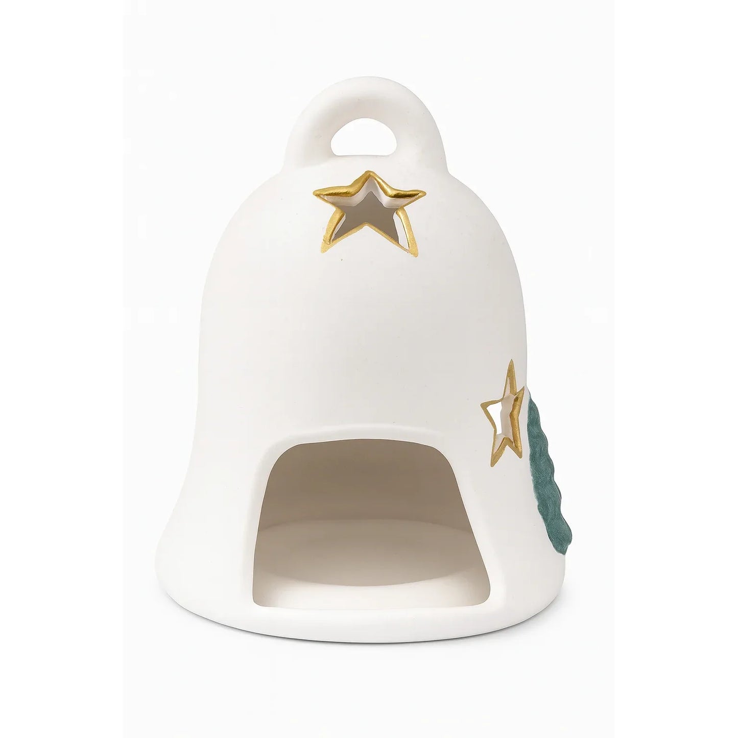 Ceramic Christmas Bell for tea light - Gomix Brands Outlet