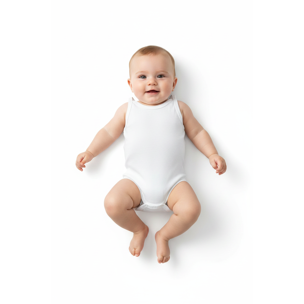 Lupilu Kids Plain Solid Bodysuit