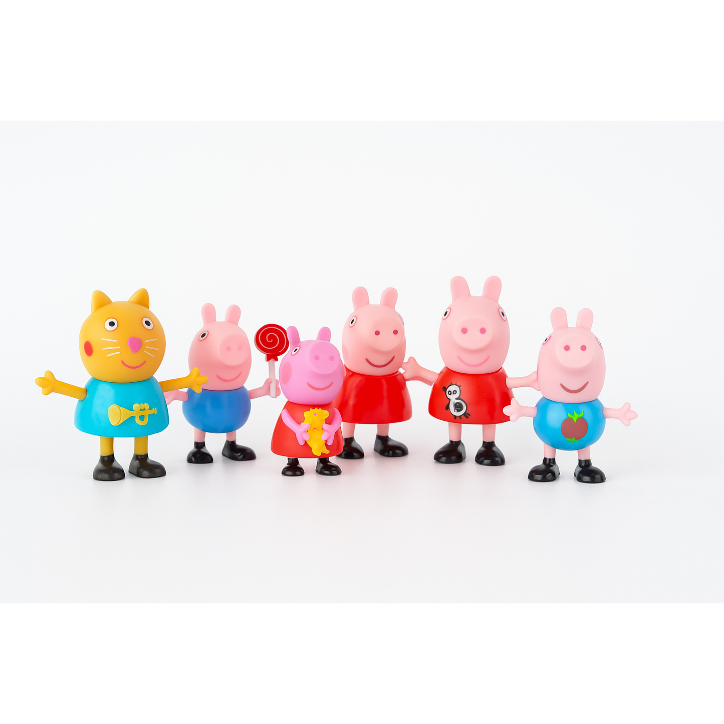 Peppa Pig Family -Figure Playset – Poseable Figures for Kids