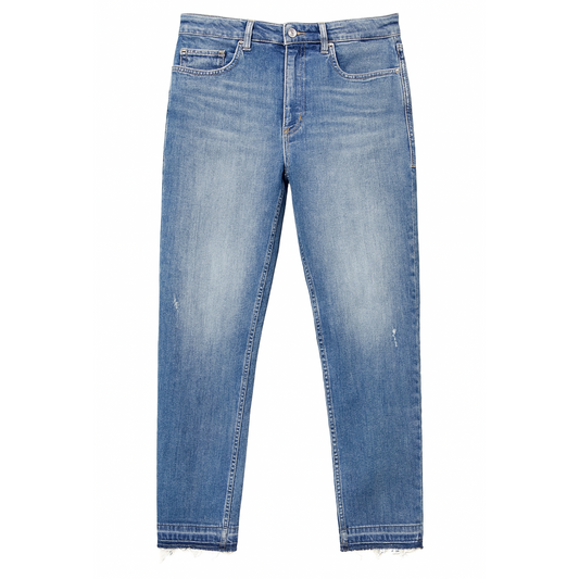 Comma Mom Fit Blue Denim Jeans