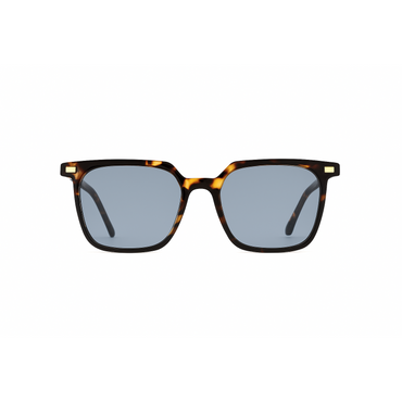 LUI SUI Tortoise Blue Lens Sunglasses
