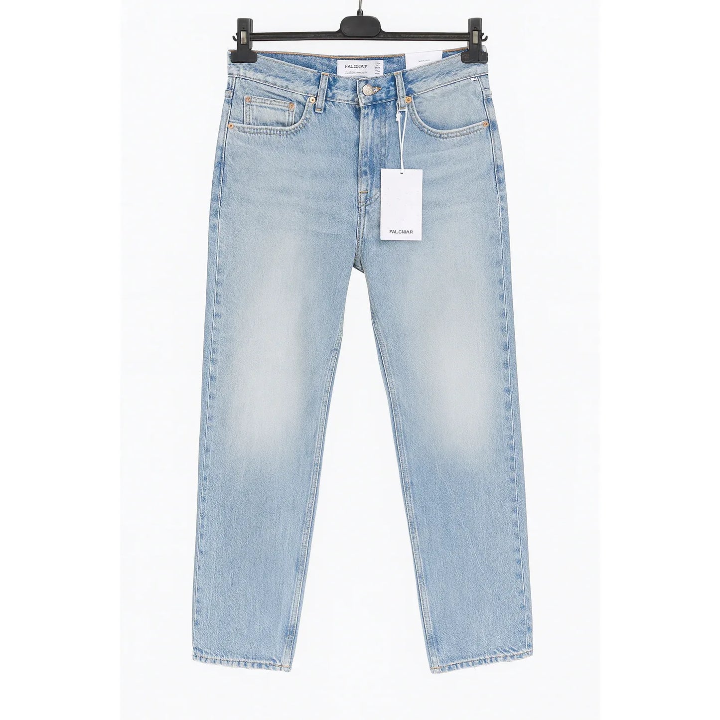 Pull&Bear Light Blue Straight-Fit Jeans size 34 - Gomix Brands Outlet