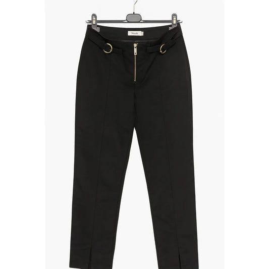 Nicoli black slim-fit pants size38 - Gomix Brands Outlet