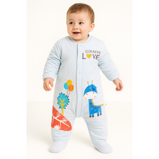 GIRAFE LOVE One-piece design with full-length sleeves