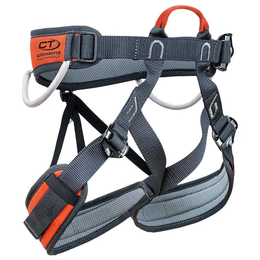 Fully Adjustable Climbing Harness for Via Ferrata and Climbing School