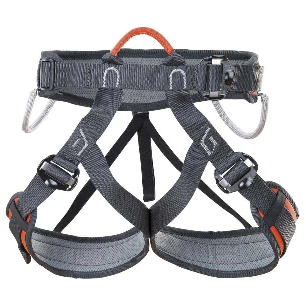 Fully Adjustable Climbing Harness for Via Ferrata and Climbing School