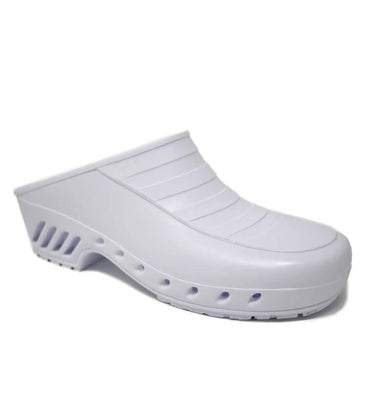 Luxor Non-Perforated Hospital Clogs: Lightweight, Sterilizable, Anti-Slip Medical Footwear
