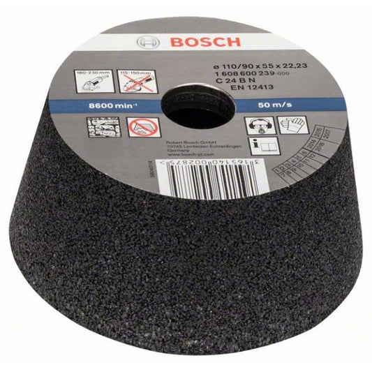 Bosch Professional 125mm Conical Cup Wheel for Stone Concrete Grinding