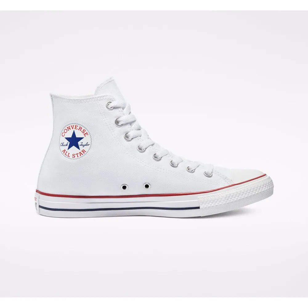 Converse Chuck Taylor All Star Hi-Top Canvas Trainers in Classic White