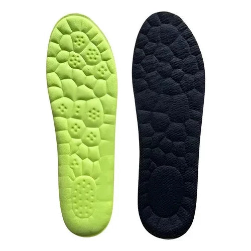 Comfortable Padded Shoe Insoles for Arch Support & Cushioning, Various Sizes