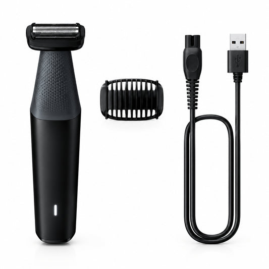 Philips Bodygroom Series 3000 Showerproof Trimmer for Groin & Body BG3010/15 - Gomix Brands Outlet