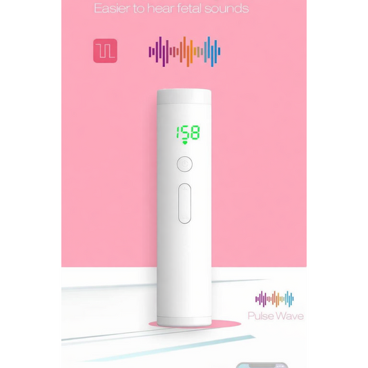 Portable Bluetooth Baby Heart Rate and Fetal Doppler Monitor