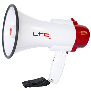 LTC Mega20W Portable 20W Rechargeable Megaphone Speaker with Mic