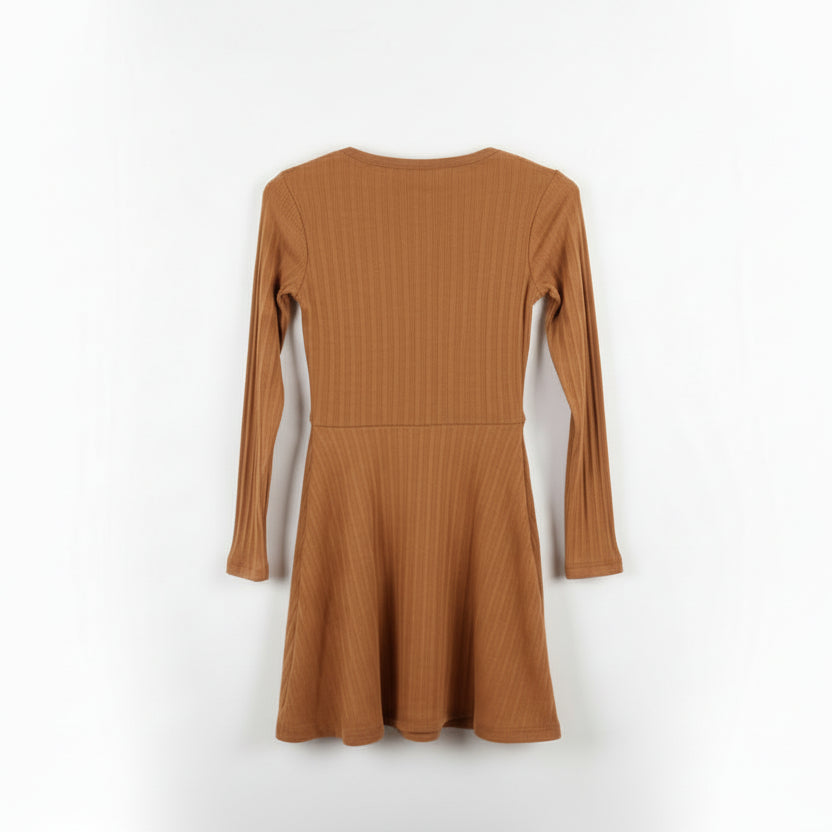 Art Class Ribbed Stretch Dress for Girls