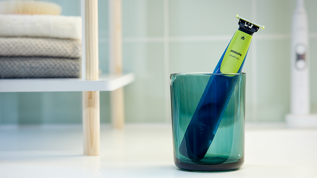 Philips OneBlade First Shave - Trim, Edge and Shave for Men