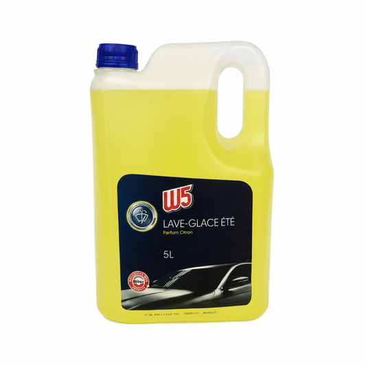 W5 Lemon Glass Cleaner 5L Bottle