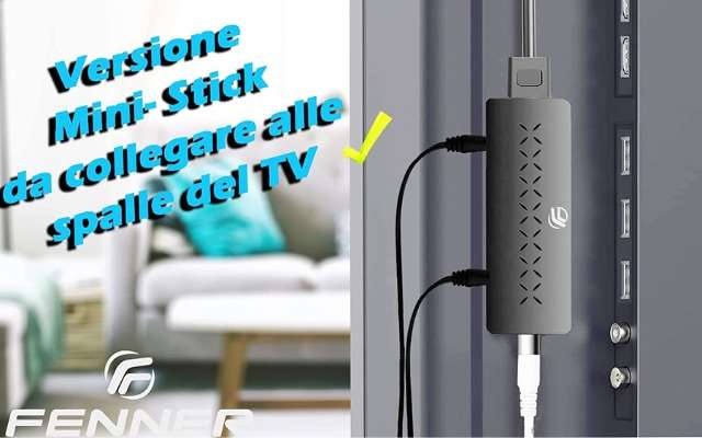 Fenner GX3 Mini Stick DVB-T2 Ultra-Compact Digital Terrestrial Decoder