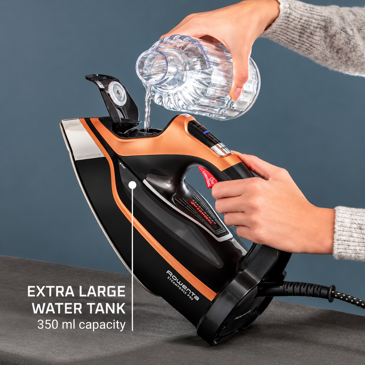 Rowenta DW9510D1 Steamforce Pro Steam Iron 3200W