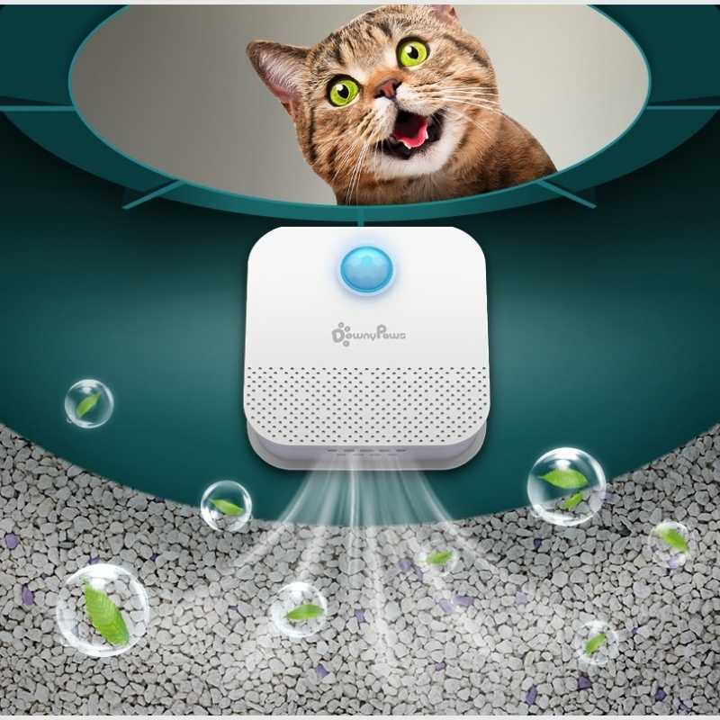 DownyPaws Smart USB Deodorizer for Cat Litter Boxes