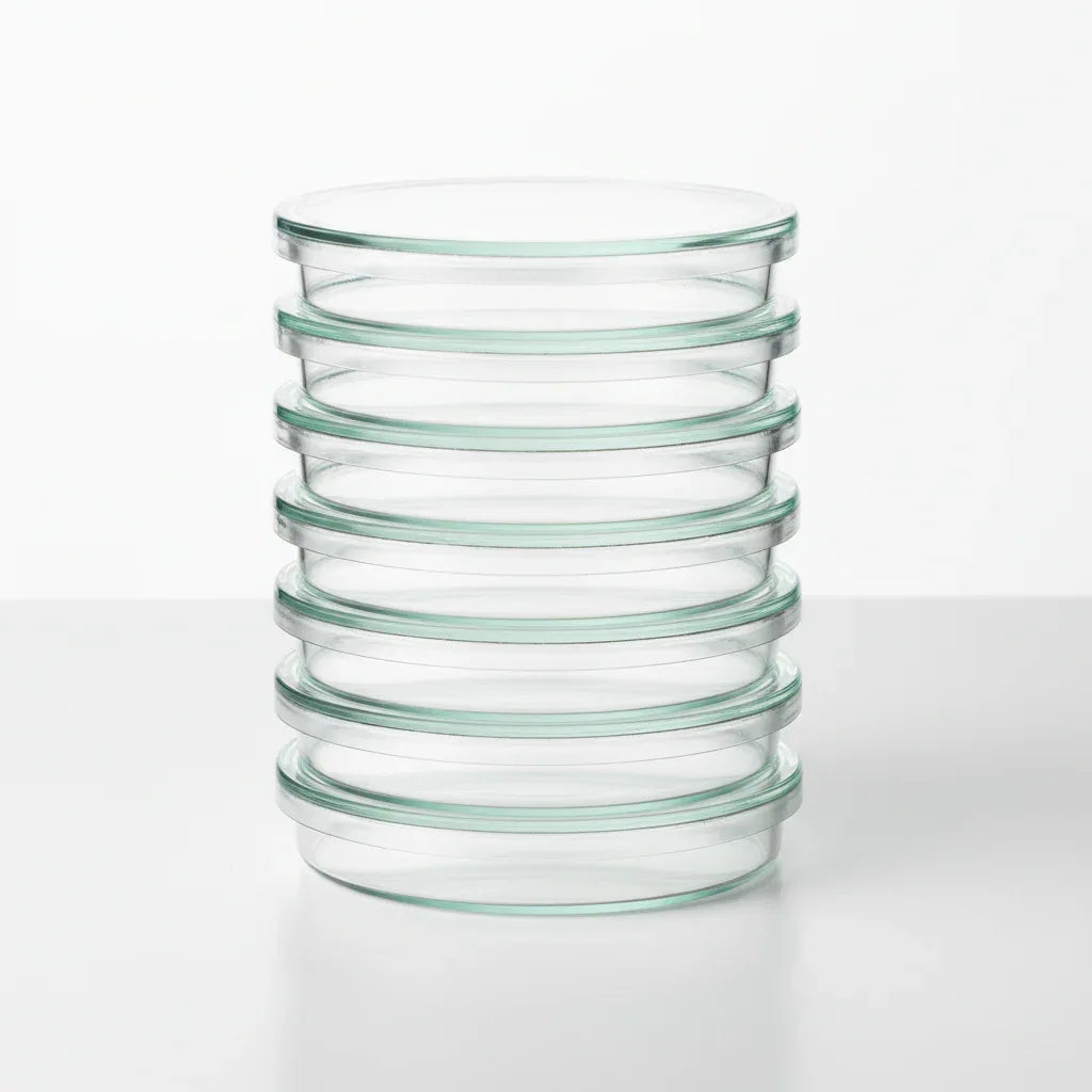 Premium neoLab Anumbra Borosilicate Glass Petri Dishes, 100x15mm, 5-Piece Pack - Gomix Brands Outlet