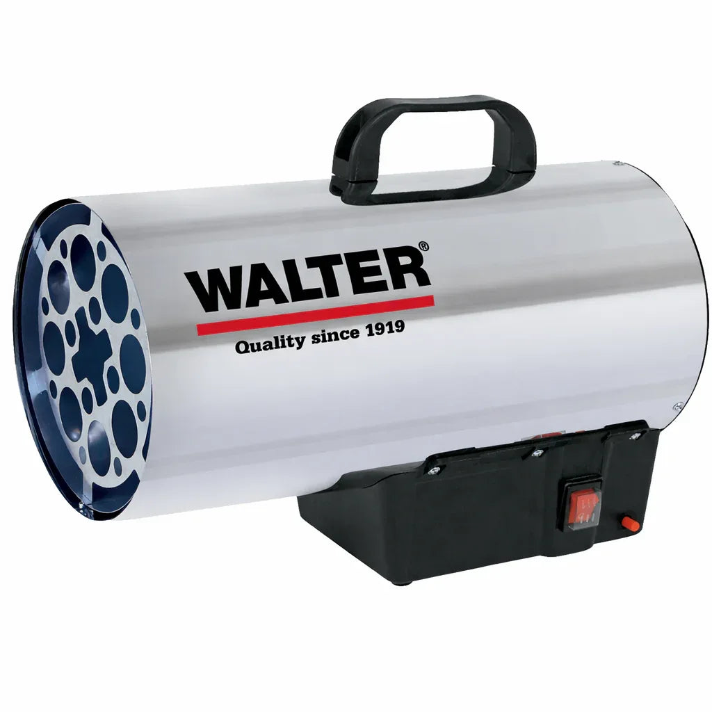 WALTER Gasheizkanone L Portable Gas Heater with Piezo Ignition - Gomix Brands Outlet