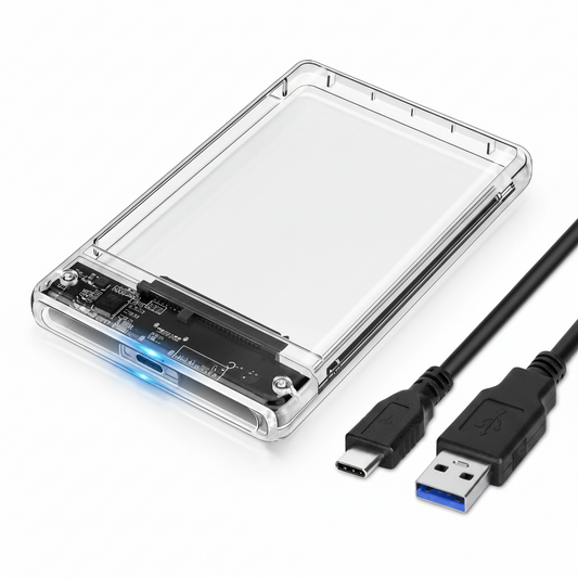 POSUGEAR 2.5" External Hard Drive Enclosure USB-C 3.1