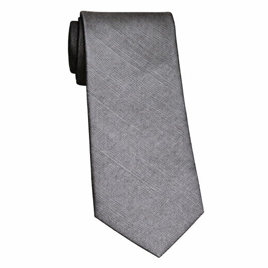 JCPenney Classic Slim Black Necktie – Elegant Formal Men’s Tie