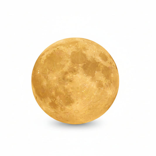 3D Moon Lamp Decorative Yellow-Green Moon Light