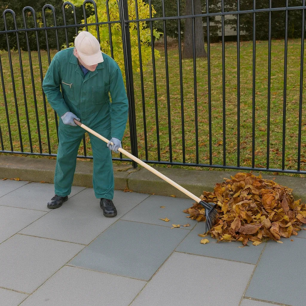 SnoBlad Multi-Shifter: All-Season Cleaning Tool with Wooden Handle - Gomix Brands Outlet