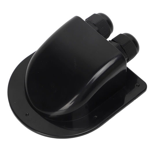 Heavy-Duty Double-Entry Solar Cable Gland Plate for Roofs