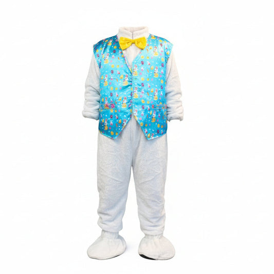 Rubie's Deluxe Bunny Costume with Plush Jumpsuit