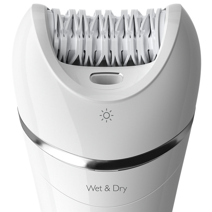 Philips Series 8000 Wet & Dry Epilator BRE700/00 with Accessories