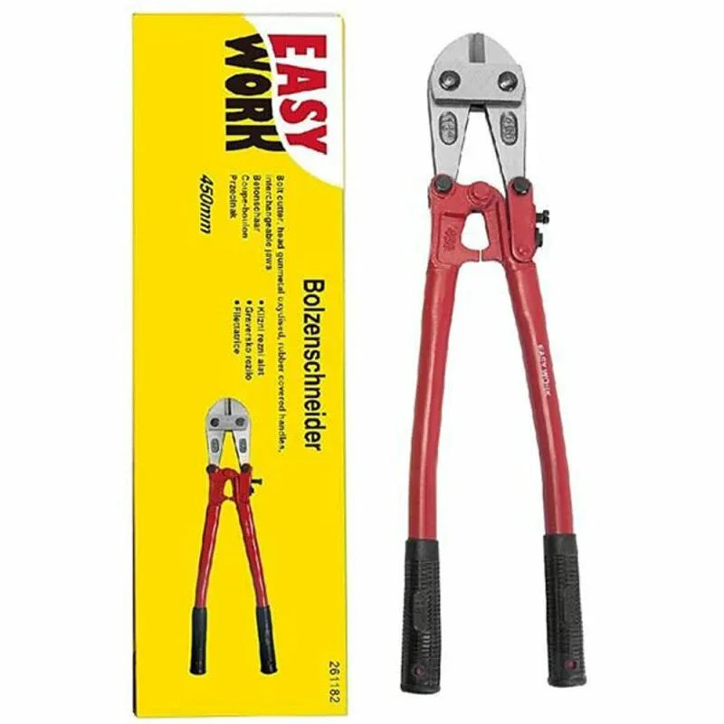 Easy Work 450mm Heavy-Duty Bolt Cutter with Forged Jaws, Double Joint - Gomix Brands Outlet