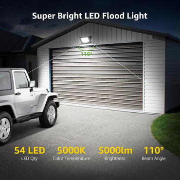LEPRO 340003-DW-EU 50W LED Floodlight 5000lm
